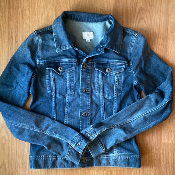 ❤️ AG Denim Jacket Robyn Size Small NWOT - Picture 2 of 11